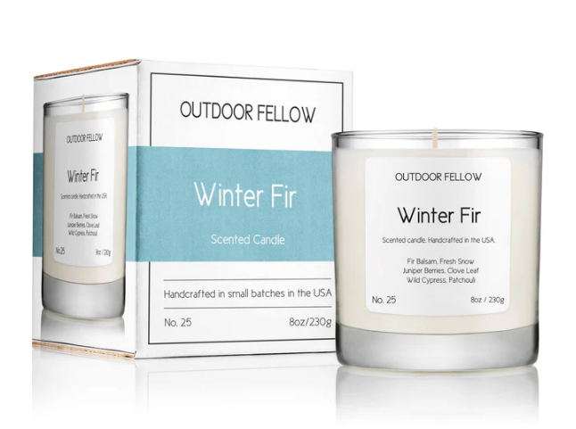 Outdoor Fellow Winter Fir Candle